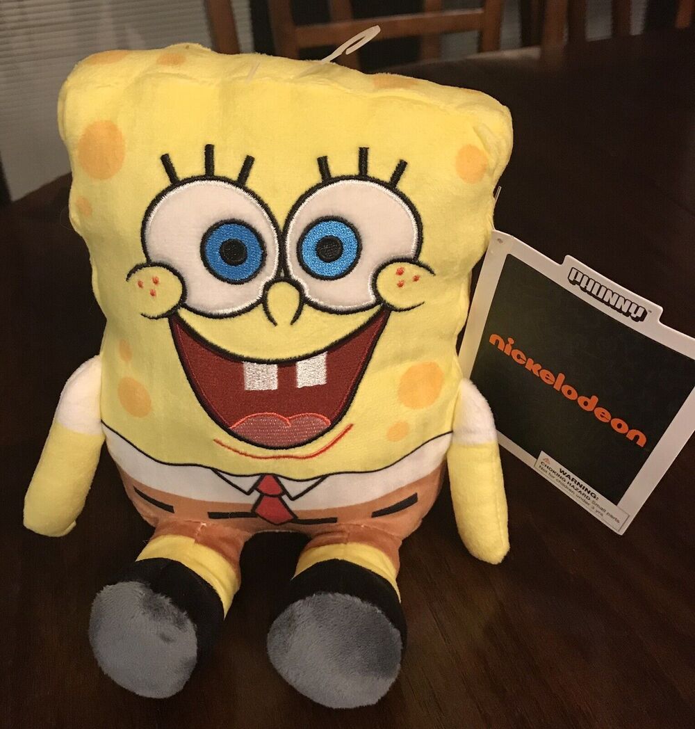 Spongebob Squarepants Nick 90's Phunny Plush 7" by Kidrobot NWT